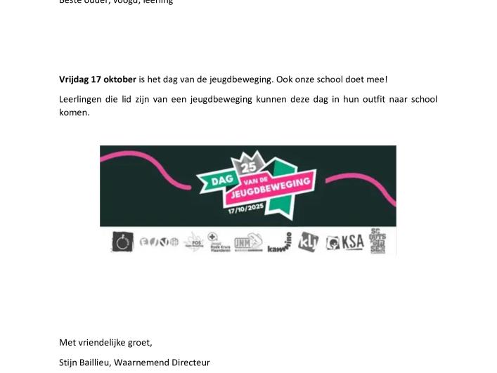 Dag van de jeugdbeweging