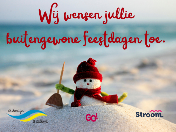 Feestelijke Wensen van Team BuBao De Vloedlijn - De Zandkorrel